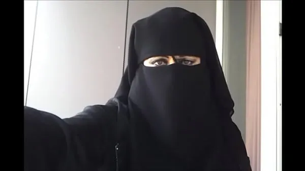 Bekijk my pussy in niqab totale buis