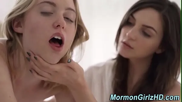 Mormon amateur licking and toying pussy with lesbian teens