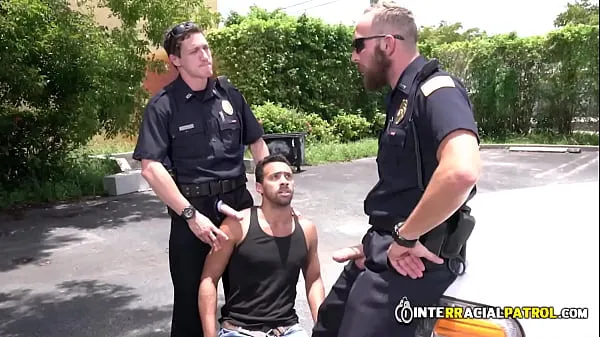 Watch Suspect is taken and banged by gay cops against the car hood total Tube