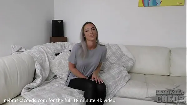 Watch brand new 18yo alyssa nervous casting couch total Tube