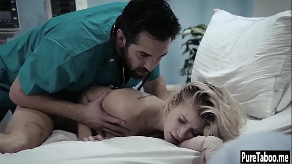 Watch Helpless blonde used by a dirty doctor with huge thing total Tube