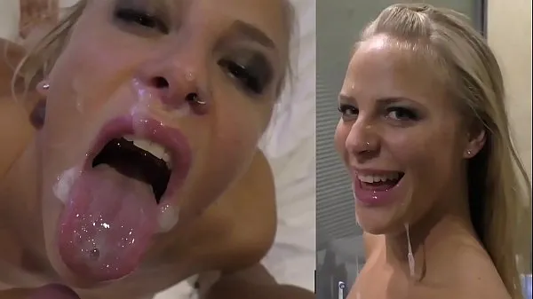 Oglejte si Lara Cumkitten Fucked By Well Hung Stud - Deep Pussy Fuck & Huge Facial skupaj Tube