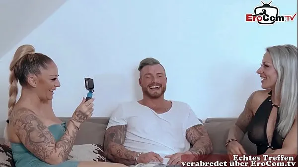 Přehrát celkem German port milf at anal threesome ffm with tattoo Tube