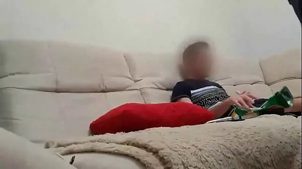 Watch Secretly jerking and cumming next to his stepbrother total Tube