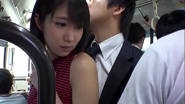 Mira Cachonda hermosa japonesa follada en el autobús total de Tube
