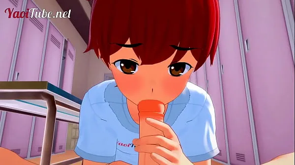 Watch Yaoi 3D - Naru x Shiro [Yaoiotube's Mascot] Handjob, blowjob & Anal total Tube