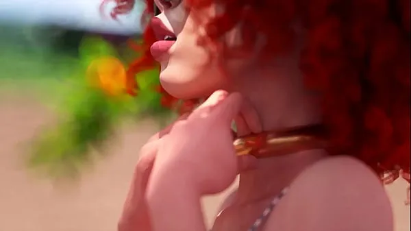 3D Futa - Hot Shemale e Redhead Girl fanno sesso