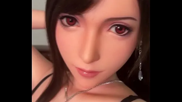 Watch FF7 Remake Tifa Lockhart Sex Doll Super Realistic Silicone total Tube