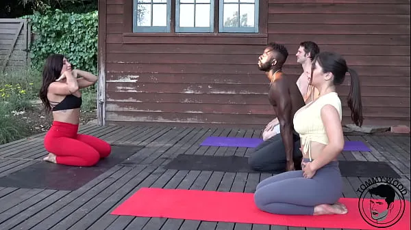 Watch BBC Yoga Foursome Real Couple Swap total Tube