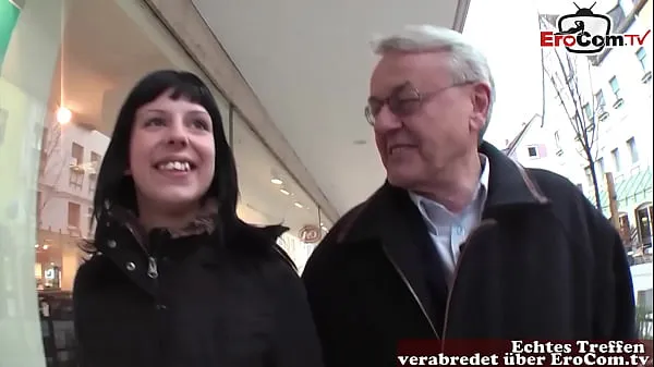 Watch OLD MAN USER HELMUT PICKS UP YOUNG GERMAN TEEN ON THE STREET total Tube