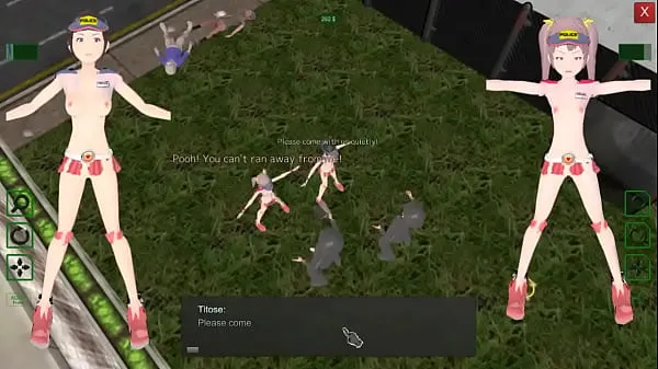Regarder 2 gardes femmes ayant des relations sexuelles avec des hommes dans la vidéo du jeu érotique Hentai Future Suppanuki pol actionTube au total