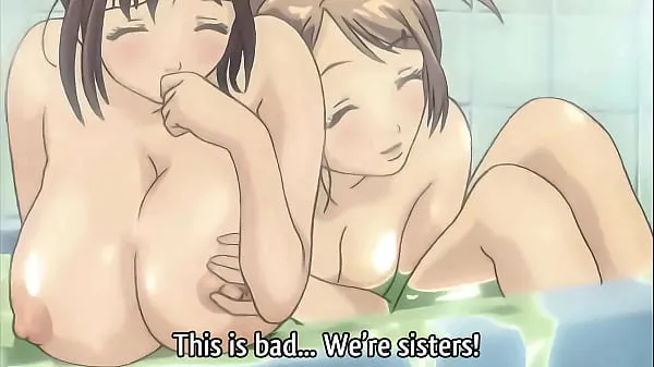 Watch step Sisters Taking a Bath Together! Hentai [Subtitled total Tube